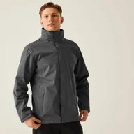 Kurtki i kamizelki sportowe męskie - Regatta Professional Męska kurtka przeciwdeszczowa Ardmore Szary, Rozmiar: 3XL - miniaturka - grafika 1