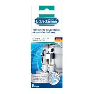 Dr.Beckmann do czyszczenia ekspresów do kawy 6szt - Akcesoria i części do ekspresów do kawy - miniaturka - grafika 1