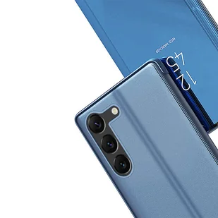 Clear View Case etui do Samsung Galaxy S23 pokrowiec z klapką czarne - Etui i futerały do telefonów - miniaturka - grafika 6