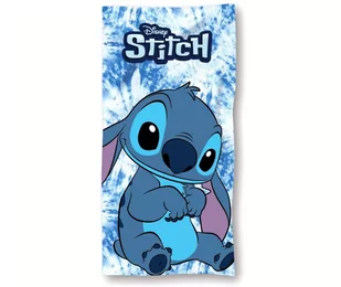 Ręcznik kąpielowy plażowy STITCH 70x140 bawełna 320gsm - Okrycia kąpielowe dla dzieci - miniaturka - grafika 1