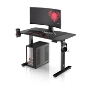 Biurka gamingowe - Biurko z regulacją wysokości Diablo X-Tensio 1100 czarne - miniaturka - grafika 1
