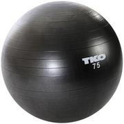 Piłki do ćwiczeń - Tko Piłka fitness 75 cm 122FBP 122FBP-BK-75 - miniaturka - grafika 1