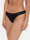 Majtki damskie - Gossard Stringi 6276 Czarny - miniaturka - grafika 1