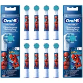 Końcówki do szczoteczek elektrycznych - 8x KOŃCÓWKI DO SZCZOTECZKI ELEKTRYCZNEJ ORAL-B SPIDERMAN DLA DZIECI - miniaturka - grafika 1