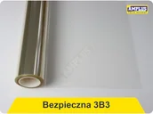 Akcesoria do okien - Folia okienna HACCP bezpieczna ochronna wewnętrzna klasy 3B3 - miniaturka - grafika 1
