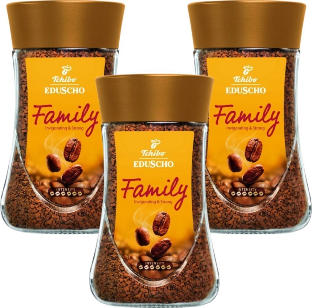 Tchibo Eduscho Family 200g Kawa Rozpuszczalna x3 Robusta
