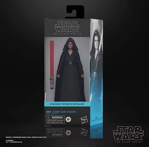 Star Wars The Black Series Rey (Dark Side Vision) zabawka 15-centymetrowa skala Gwiezdne Wojny: The Rise of Skywalker kolekcjonerska figurka akcji, wiek 4 lat i więcej F1307 - Figurki dla dzieci - miniaturka - grafika 1
