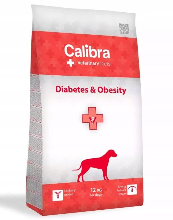 Calibra Veterinary Diets Dog Diabetes Obesity 12kg