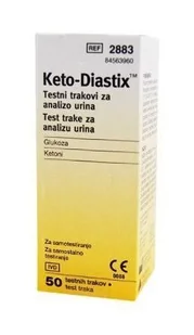 Keto Bayer -DIA Stix (glukoza) 036-6252 - Glukometry i akcesoria dla diabetyków - miniaturka - grafika 1