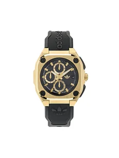 Zegarek adidas Originals Zegarek City Tech Three Chrono AOFH24018 Czarny - Zegarki męskie - miniaturka - grafika 1