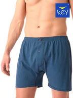Majtki męskie - BOKSERKI KEY MXC-946 A25 (kolor granat, rozmiar XXL) - miniaturka - grafika 1