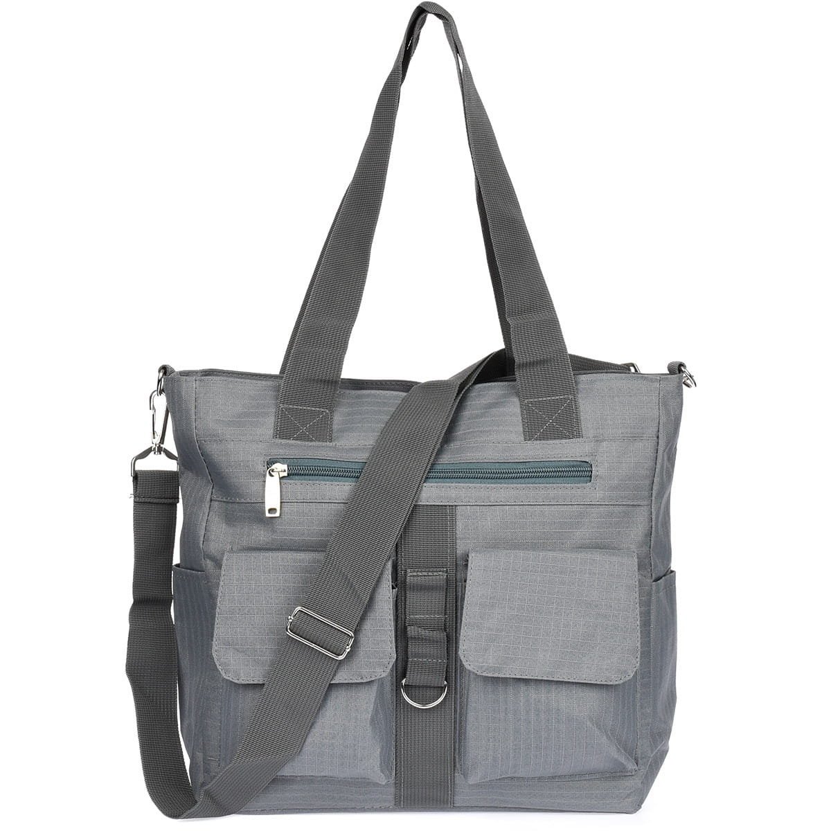 Torebka damska do pracy Bellugio- ciemnoszara