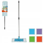 Miotły, szufle, mopy - RAVI MOP Płaski z mikrofibry Excellent kpl. S5.2976201 - miniaturka - grafika 1