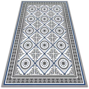Modny winylowy dywan Geometryczne romby 150x225 cm - Dywany - miniaturka - grafika 1