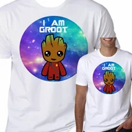 Koszulki męskie - T-Shirt Koszulka Marvel Groot Strażnicy L 0655 - miniaturka - grafika 1