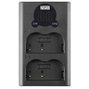Newell Ładowarka do aparatu Ładowarka dwukanałowa DL-USB-C do akumulatorów EN-EL3e NL2119 - Ładowarki do aparatów dedykowane - miniaturka - grafika 1