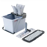 Miotły, szufle, mopy - Vileda Ultraspeed Pro Starter Kit 15l Zestaw Mop + Wiadro 174027... - miniaturka - grafika 1