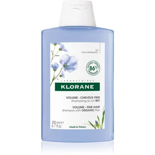 Klorane Szampon z Organicznym Lnem 200ml - Szampony do włosów - miniaturka - grafika 1