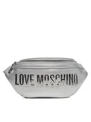 Nerki - LOVE MOSCHINO Saszetka nerka JC4195PP1MKD196B Srebrny - miniaturka - grafika 1