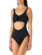 Stroje kąpielowe - KENDALL & KYLIE Damski jednoczęściowy kostium kąpielowy, czarny, S - miniaturka - grafika 1