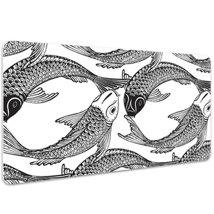 Podkładka na biurko Ryba Koi 100x50 cm - Podkładki na biurko - miniaturka - grafika 1