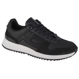 Buty Lacoste Joggeur 2.0 M 743SMA003202H czarne - Buty sportowe męskie - miniaturka - grafika 1