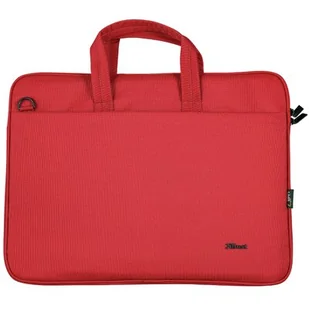Trust Torba na laptopa Bolonia Eco 15.6 cali Czerwony - Torby na laptopy - miniaturka - grafika 1