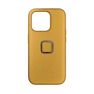 Peak Design Mobile Everyday Etui do iPhone 15 Pro z MagSafe - Musztardowe - Etui i futerały do telefonów - miniaturka - grafika 1
