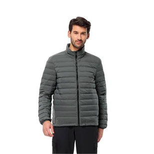 Męska kurtka puchowa Jack Wolfskin ARCADEN JKT M slate green - S - Kurtki męskie - miniaturka - grafika 1