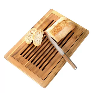 Kesper Deska do krojenia chleba ze zbiornikiem na okruszki drewno akacjowe 47 x 32 cm - Deski do krojenia - miniaturka - grafika 1