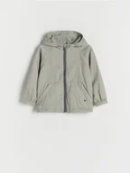 Kombinezony dla dzieci - Reserved - Ortalionowa kurtka - jasnozielony - miniaturka - grafika 1