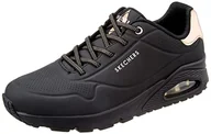 Trampki damskie - Skechers Damskie trampki UNO, czarne, 2 UK - miniaturka - grafika 1