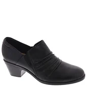 Czółenka - Clarks Damskie czółenka Emily 2 Cove, czarna skóra, 44 EU - miniaturka - grafika 1