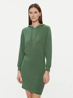Sukienki - DKNY Sport Sukienka dzianinowa DP3D4832 Zielony Relaxed Fit - miniaturka - grafika 1