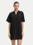 Sukienki - Calvin Klein Sukienka codzienna K20K208382 Czarny Relaxed Fit - miniaturka - grafika 1