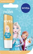 Balsamy do ust - Nivea Pielęgnująca pomadka do ust White Chocolate Disney Elsa Princess, 4,8 g 5.5 ml - miniaturka - grafika 1