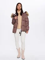 Kurtki damskie - Bébé Kurtka zimowa w kolorze jasnoróżowym - miniaturka - grafika 1