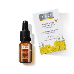 NiKEL przeciwzmarszczkowe serum pod oczy z kwiatem imortelle 10ml NIK08646 - Serum do twarzy - miniaturka - grafika 1