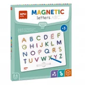 Książki edukacyjne - Magnetyczna tablica - litery abc - miniaturka - grafika 1