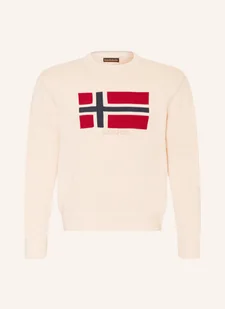 Napapijri Sweter D-Murca beige - NAPAPIJRI - Swetry męskie - miniaturka - grafika 1
