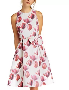 APART Fashion Sukienka damska, Wielokolorowy (Mauve-orange-pink), 42 - Sukienki - miniaturka - grafika 1