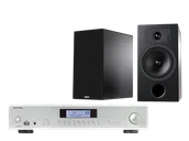 Zestawy stereo - Rotel A12 MkII (srebrny) + Tesi 3 (czarny) - miniaturka - grafika 1