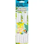 Zakładki do książek - Zakładka edu-ściąga. Tabliczka mnożenia - żyrafa - miniaturka - grafika 1