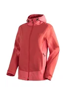 Kurtki damskie - Maier Sports Brocken W damska kurtka przeciwdeszczowa, wodoszczelna, 2 kieszenie zewnętrzne + kieszeń wewnętrzna, krój Regular Fit - miniaturka - grafika 1