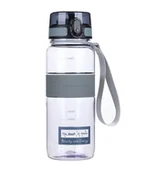 Shakery i bidony sportowe - Bidon Z Dziubkiem Na Wodę 750Ml Szary Nice Life - miniaturka - grafika 1