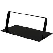 Meble fryzjerskie - Podnóżek fryzjerski loft Akali PRO Praktik czarny - miniaturka - grafika 1