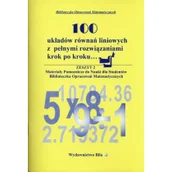 Pomoce naukowe - Bila 100 układów równań liniowych... - miniaturka - grafika 1