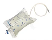 Akcesoria medyczne - Romed VAN OOSTVEEN MEDICAL Holandia Worek na mocz 2 l Jalowy z zaworem T - 1 szt - miniaturka - grafika 1