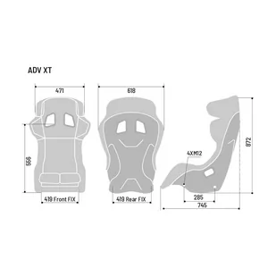 Fotel rajdowy Sparco ADV-XT MY22 (FIA) - Fotele kubełkowe - miniaturka - grafika 3