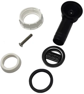 Przelew okrągły czarny - Syfony - miniaturka - grafika 1